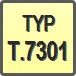 Piktogram - Typ: T.7301